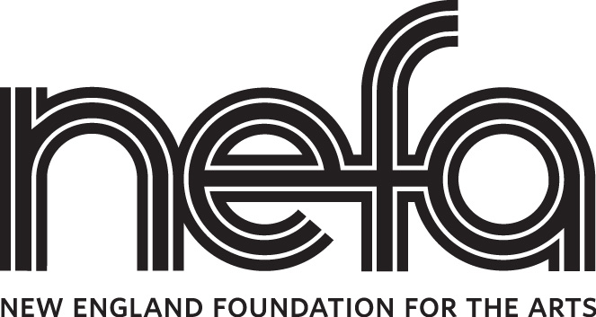 Logo for New England Foundation for the Arts in big black lowercase letters